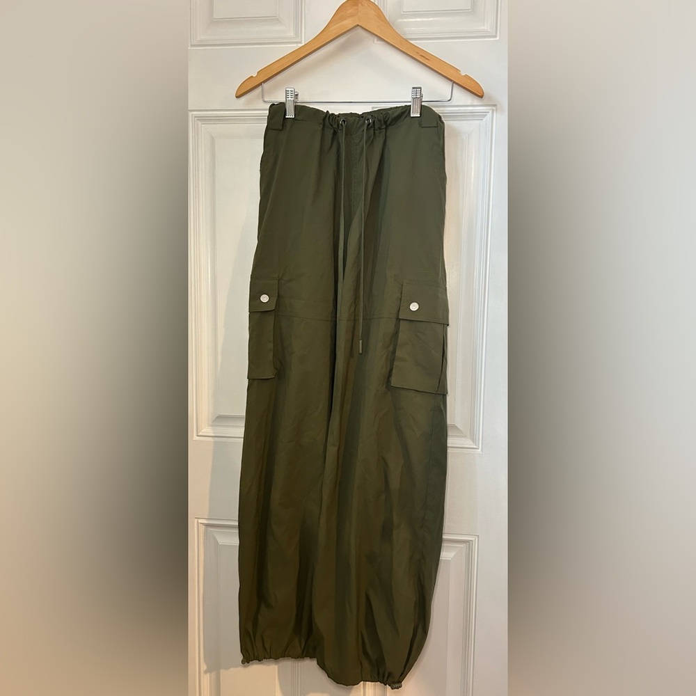 Almost Famous Green Wide Leg Pants